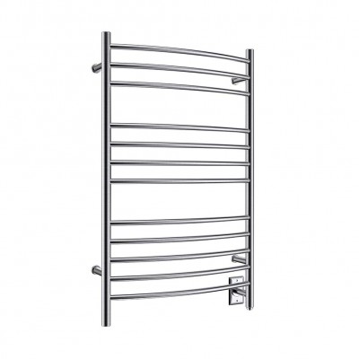 Towel Warmer Wall Mount Electric Plug-in/Hardwired Heated Towel Rack Brush Finish